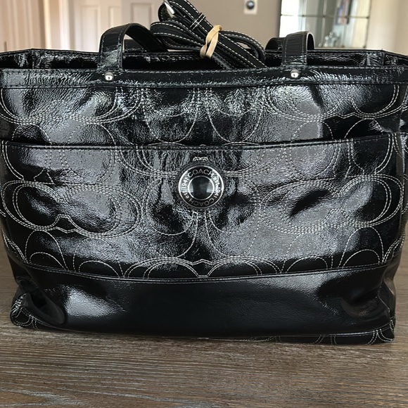 Coach Baby Diaper Bag with Long Strap
